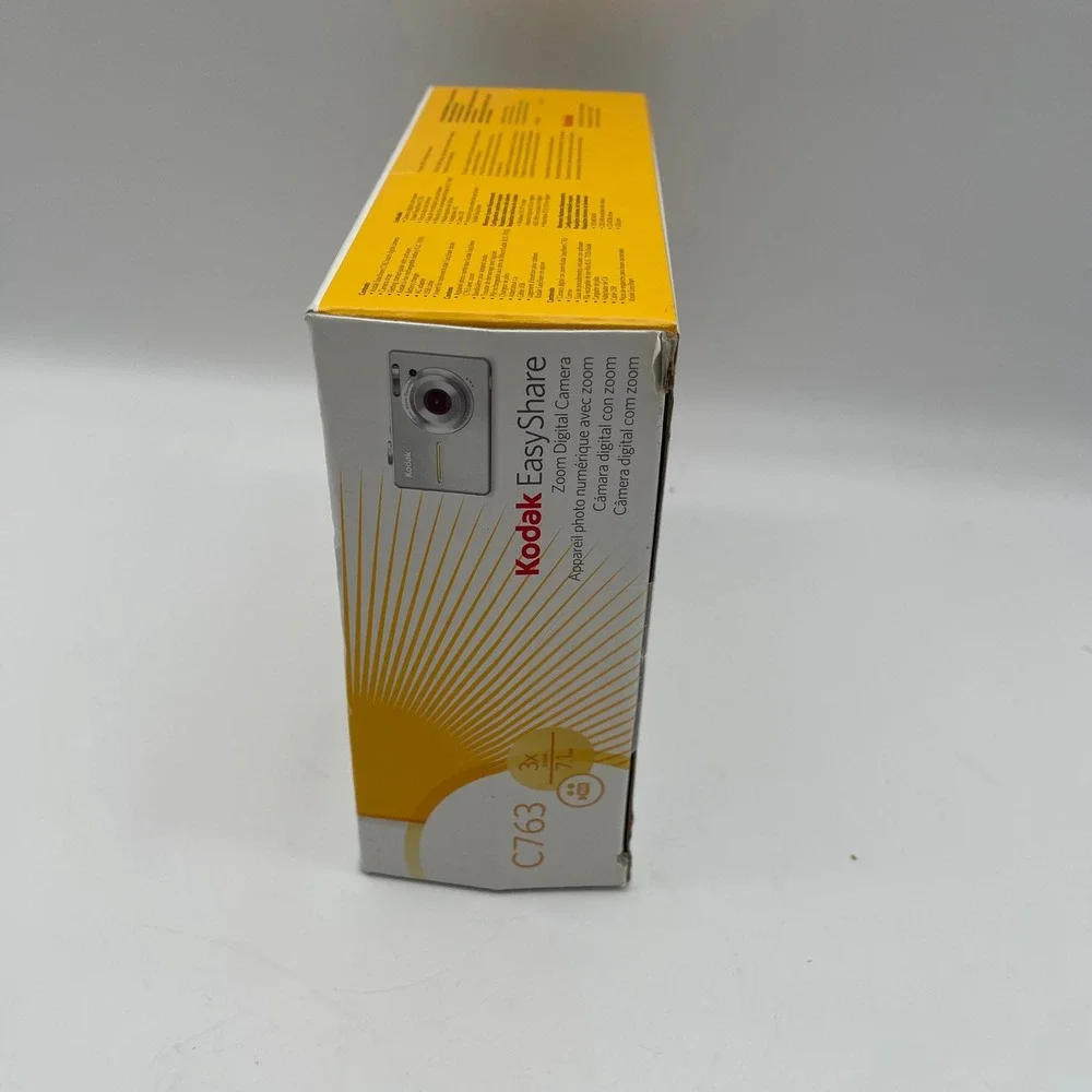 Kodak EasyShare C763 7.1MP Digital Camera 3x Optical Zoom Copper Red Boxed
